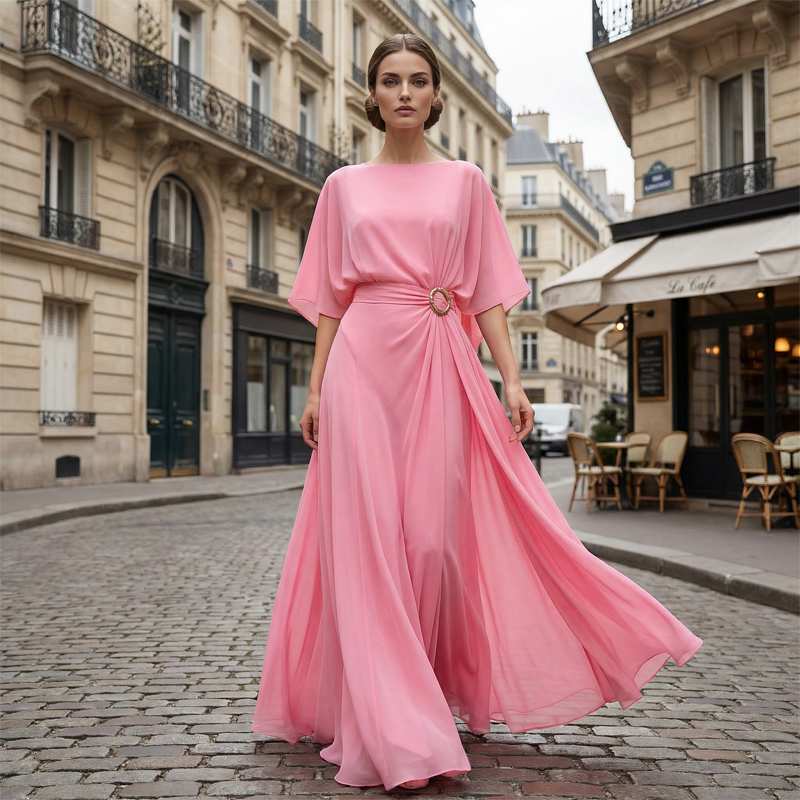 Viona – Elegantes 2-Teiliges Set mit fließenden Ärmeln