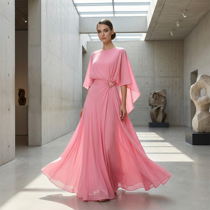 Viona – Elegantes 2-Teiliges Set mit fließenden Ärmeln