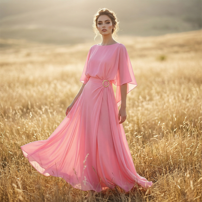 Viona – Elegantes 2-Teiliges Set mit fließenden Ärmeln