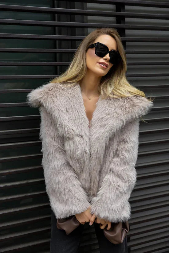 Veste en fourrure synthétique Tysa