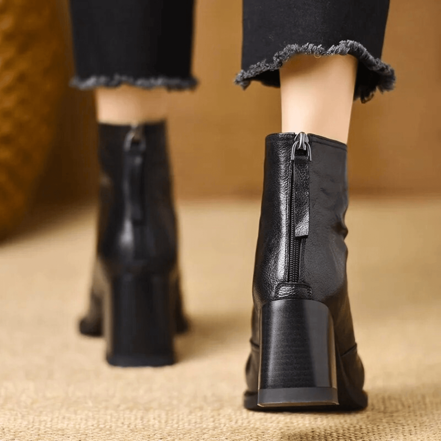 Johanna | Luxuriöse Stiefeletten mit mittelhohem Absatz