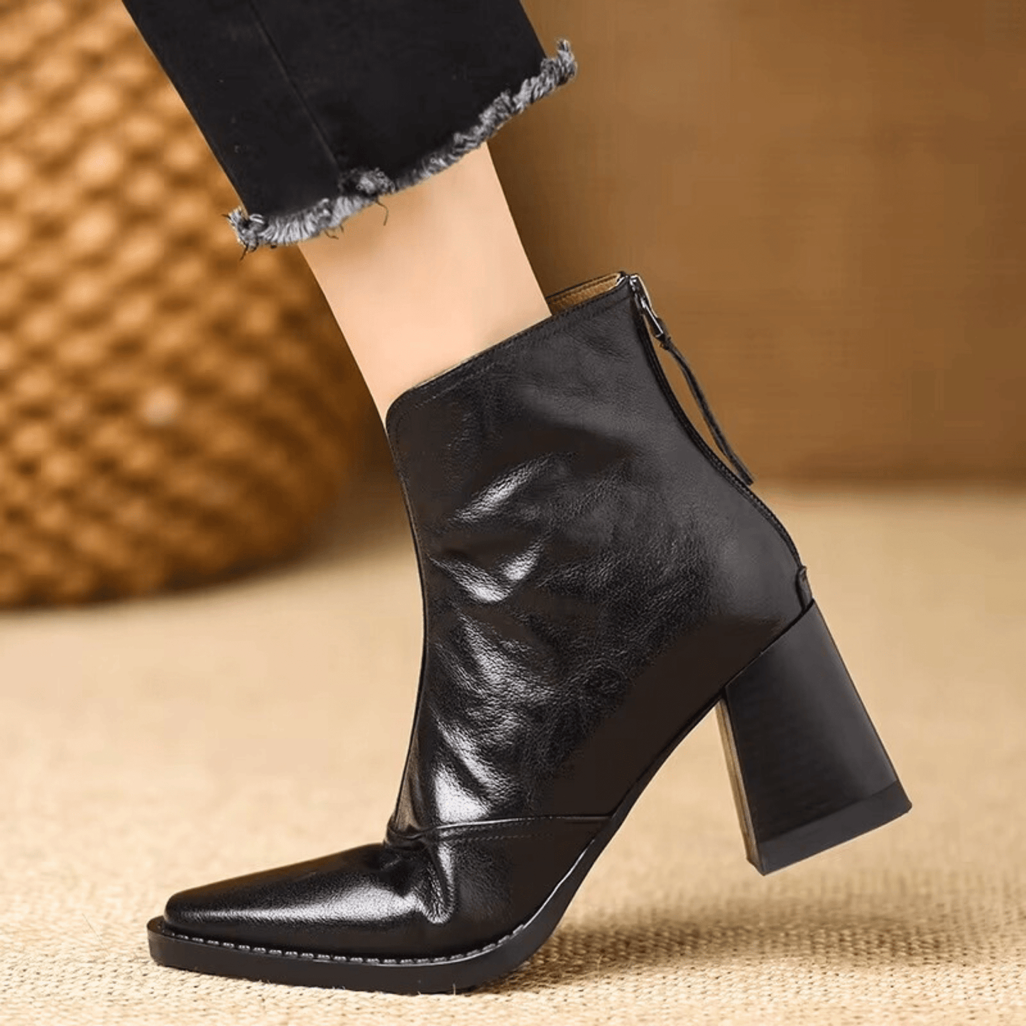 Johanna | Luxuriöse Stiefeletten mit mittelhohem Absatz