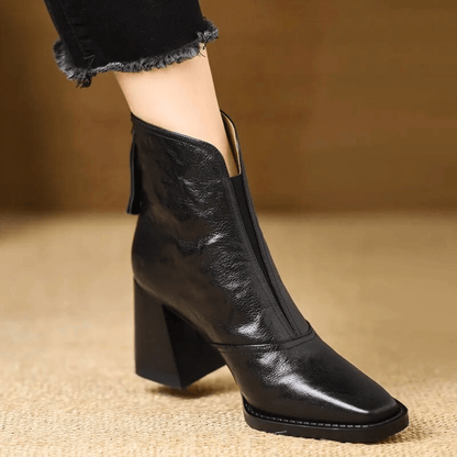Johanna | Luxuriöse Stiefeletten mit mittelhohem Absatz
