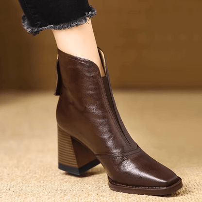 Johanna | Luxuriöse Stiefeletten mit mittelhohem Absatz